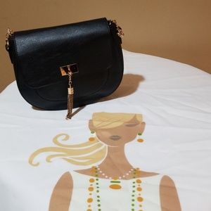 New Black Purse 8x9 inches